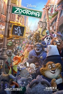 Zootopia — film poster