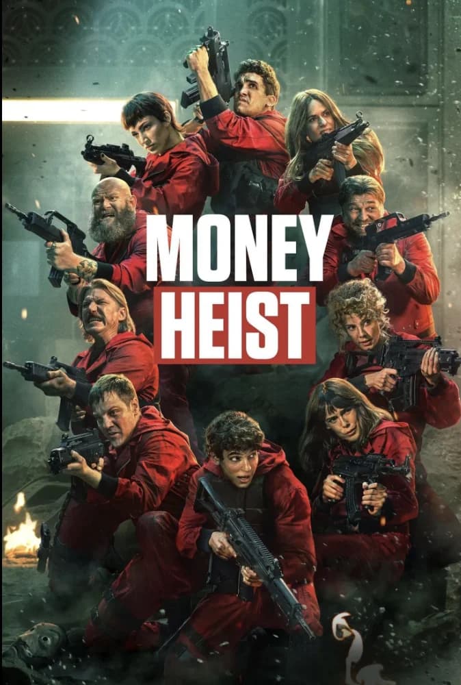 Money Heist — key art